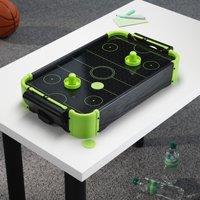 Menkind #Winning Neon Gameplay Tabletop Air Hockey in Black
