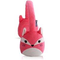 Lazerbuilt Squishmallows Fifi The Fox Plush Bluetooth Headphone in Pink