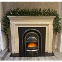 Outdoor Living 270cm Premium Mixed branch Pre-lit Green Christmas Garland | Size: 270 cm x 35 cm