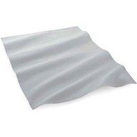 Westford Mill Plain Tea Towel in Mid Grey