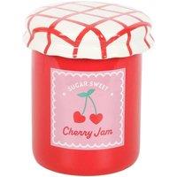 Something Different Cherry Jam Jar Oil Burner in Red