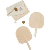 Vinga Miro Beach Table Tennis Set in Brown