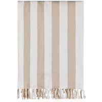 Vinga Ornos Hammam Cotton Towel in Medium Beige