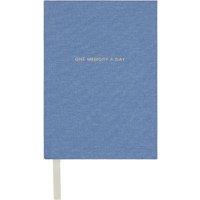Vinga One Memory A Day Paper Journal in Blue