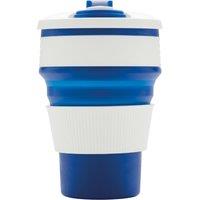 XD Design Foldable Silicone Cup in Blue