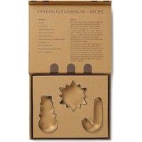 Vinga Classic Cookie Cutter (Pack of 3) in Grey