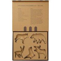 Vinga Nordic Cookie Cutter (Pack of 5) in Grey