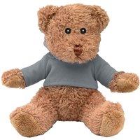 MidOcean Johnny Teddy Bear Plush Toy in Grey