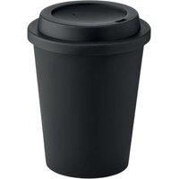 MidOcean Nola Polypropylene Double Wall 300ml Tumbler in Black