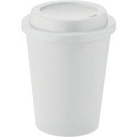 MidOcean Nola Polypropylene Double Wall 300ml Tumbler in White