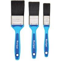 Bluespot Tools Soft Grip Synthetic Paint Brush Set, 3 Piece