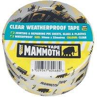 Everbuild Mammoth Weatherproof Tape Clear 50mm x 10m