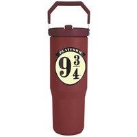 Harry Potter Platform 9 3 4 880ml Tumbler in Maroon