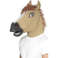 Smiffys Horse Mask in Brown