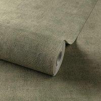 Grandeco Annabella Distressed Plaster Textured Wallpaper in Green | Size: 1 Pack