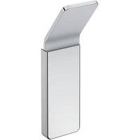 Cosmic Towel hook, Brushed stainless steel, NEA Collection in Metallic Silver