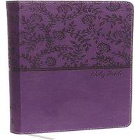 Thomas Nelson NKJV, Deluxe Gift Bible, Leathersoft, Purple, Red Letter, Comfort