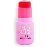 Revolution Jelly Blush Stick Lip & Cheek Stain 5.5G in Strawberry Pink