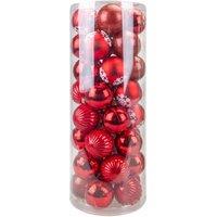 VFM e-Store Christmas Bauble Decoration Hanging Tree Ornament X 40 6cm Red
