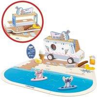 Disney Lilo & Stitch Transforming Ice Cream Truck Wooden Imaginative Playset