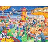 The House Of Puzzles Fairground Rides, BIG 250 Piece Jigsaw Puzzle