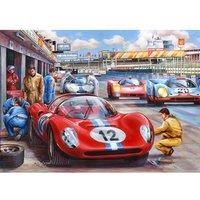 The House Of Puzzles Pit Stop, BIG 500 Piece Jigsaw Puzzle