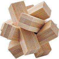 MidOcean Cubenats Bamboo Star Brain Training Game in Cream