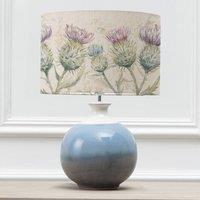 Voyage Maison Neso Lamp With Thistle Glen Eva Lampshade in Cream