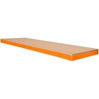 Monstershop S-Rax Workbench Additional Shelf - 180cm x 60cm in Orange | Size: 180 cm x 60 cm