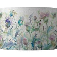 Voyage Maison Cirsium Eva Floral Lampshade in Green | Size: 30 cm diameter x 21 cm high