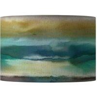 Voyage Maison Fjord Eva Abstract Lampshade in Jade | Size: 30 cm diameter x 21 cm high
