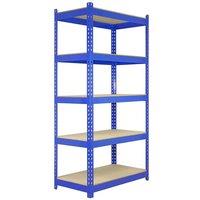 Monstershop 10 x Q-Rax 90 x 50 x 180cm Blue | Size: 90 x 50 x 180 cm