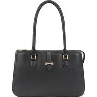 Paul Costelloe Women's Alora Leather Shoulder Bag in Black