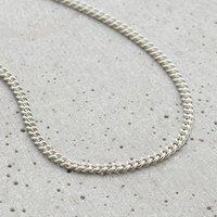 Posh Totty Designs Men's Mens Sterling Silver Curb Chain