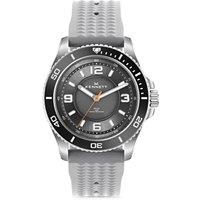 Kennett Men's Solaxplorer Solar Powered 100m Waterproof Watch in Light Grey