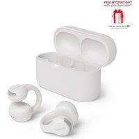 Philips TAQ2000 Ear Cuff Style True Wireless Open Ear Multipoint Earbuds in White