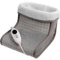 Daewoo Heated Feet Warmer 6 Heat Settings LED Controller Washable Liner in Grey