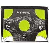 Hy-Pro 4ft x 3ft 2-in-1 Target Pop Up Flexi Football Goal in Black | Size: Kids