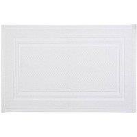 CHRISTY 'Fina' Luxury Heavyweight Woven Bath Mat in White
