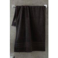 Catherine Lansfield 'Zero Twist' Bath Sheet in Charcoal