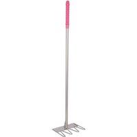 Red Gorilla Tubtrug Tidee Rake in Pink