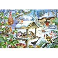 The House Of Puzzles Feed The Birds, BIG 250 Piece Jigsaw Puzzle