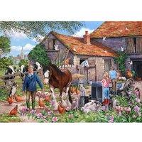 The House Of Puzzles MacDonalds Farm, BIG 500 Piece Jigsaw Puzzle