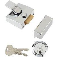Yale Locks 85 Series Deadlocking Nightlatch in Metallics