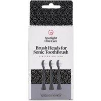 Spotlight Oral Care Sonic Head Replacements in Black