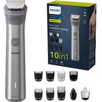 Philips Series 5000 10-in-1 Wet & Dry Multi Grooming Trimmer - MG5920/15 in Silver | Size: 750g