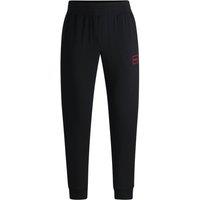 Hugo Men's Laze Box Logo Joggers Black | Size: XL