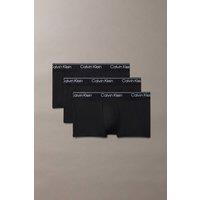 Calvin Klein Men's Micro Stretch Low Rise Trunk 3Pk Black | Size: XL
