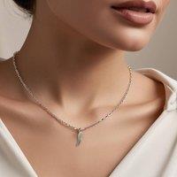 Aye Do Gifts Women's Angel Feather Silver Necklace | Size: 18 inches