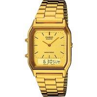Casio AQ-230GA-9DMQYES Collection 28mm Quartz Watch in Gold